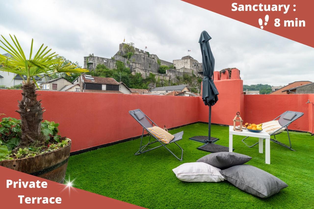 Air-Conditioned Flat With Terrace - Private & Independent - Lourdes Exterior photo